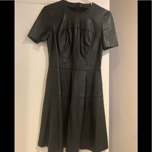 Zara pleather dress